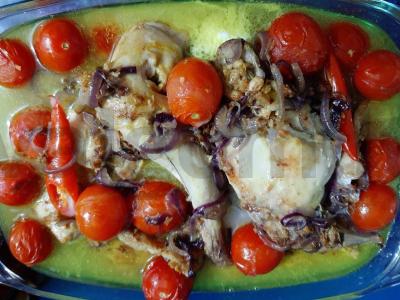 Kvapnus triušis, troškintas kokosų piene Žingsnis 3