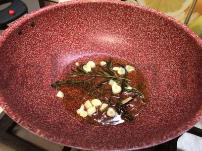 Midijos kokosų grietinėlėje Žingsnis 1