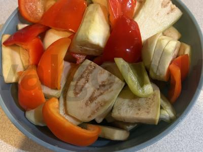 Kvapni daržovių užkandis greitai Žingsnis 1