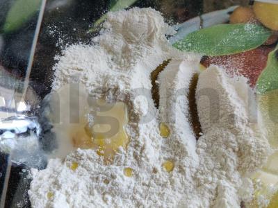 Česnakiniai spagečiai su šonine Žingsnis 3