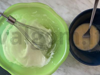 Debesų omletas Žingsnis 3