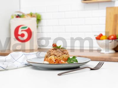 Makaronų ir tuno apkepas pagrindine nuotrauka