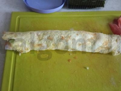 Kiaušinių ritinys Žingsnis 3