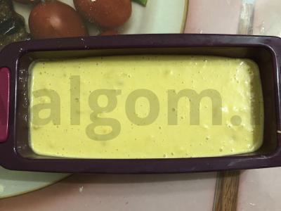 Saulėtas kukurūzų biskvitas Žingsnis 7