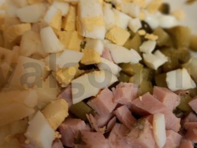 Salotas „Žiemos sodas“ Žingsnis 2