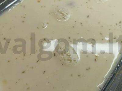 Omletas su lašiša Žingsnis 3