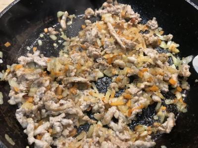 Sotūs bulguro košė su vištienos faršu Žingsnis 3