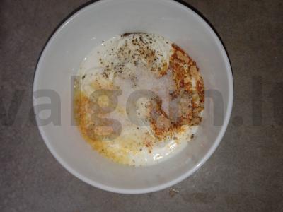 Vištienos krūtinėlė su grietine Žingsnis 2