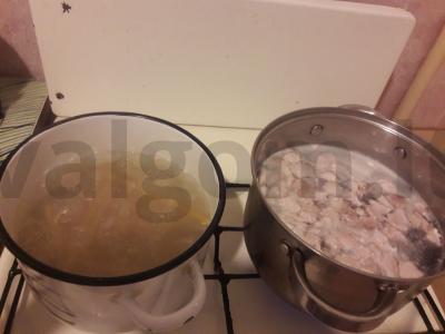 Lagman su jautiena Žingsnis 2