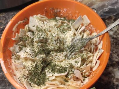 Patingėlių pyragas iš lavašo Žingsnis 2