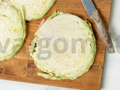 Kopūstų steikas Žingsnis 1