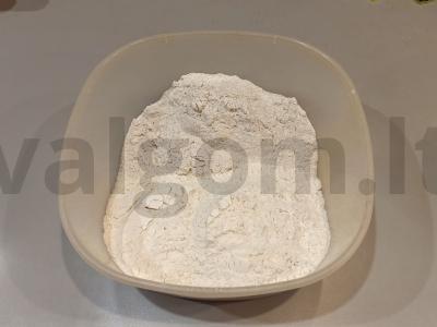 Skanus naminis duona Žingsnis 1