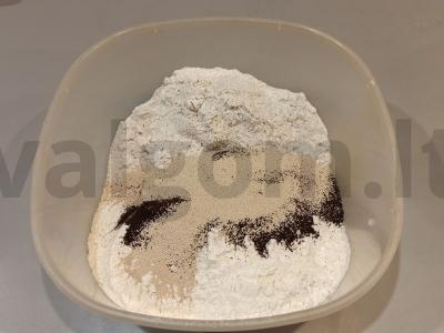 Skanus naminis duona Žingsnis 2