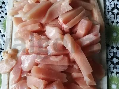 Vištienos filė grietinėlėse Žingsnis 1