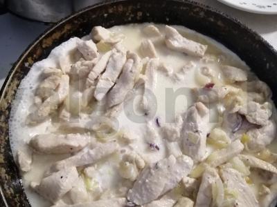 Vištienos filė grietinėlėse Žingsnis 5