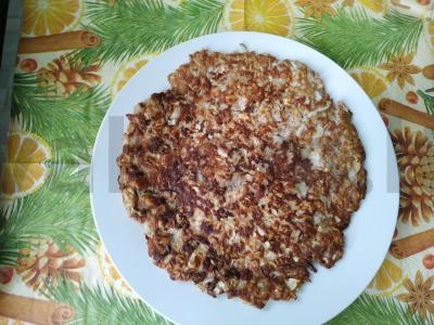 Blynai iš kopūstų su linų sėmenų miltais Žingsnis 6