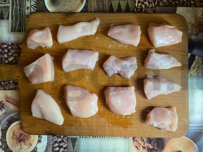 Vištienos filė su šonine ant grilio Žingsnis 1