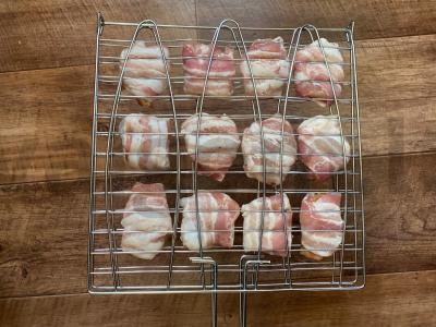 Vištienos filė su šonine ant grilio Žingsnis 8