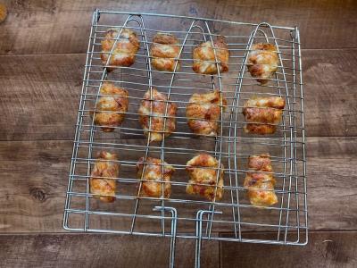 Vištienos filė su šonine ant grilio Žingsnis 9