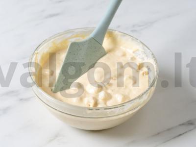 Purūs blynai su obuoliu Žingsnis 5