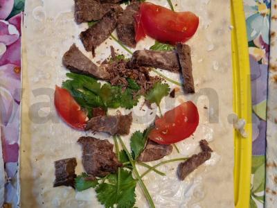 Tortilijos omletas Žingsnis 2