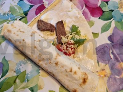 Tortilijos omletas Žingsnis 4