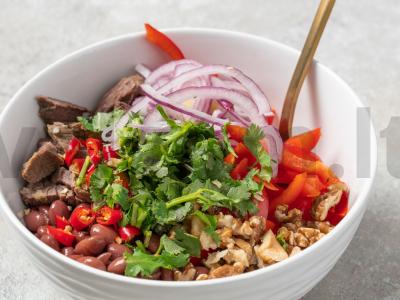 Klasikinis „Tbilisi“ salotas su jautiena Žingsnis 2