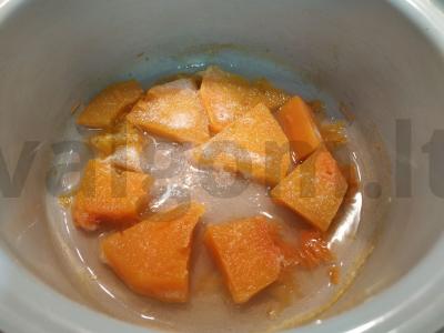 Skani bandelės su dešrelėmis Žingsnis 1