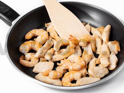 Tortilijos su kalakutienos filė Žingsnis 1