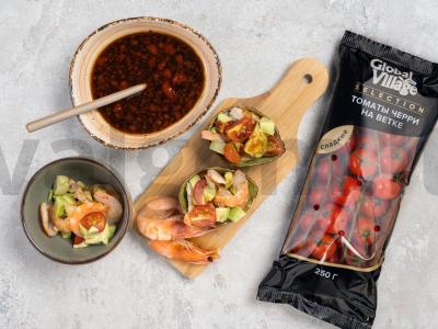 Naudingos avokado „valtelės“ su krevetėmis Žingsnis 2