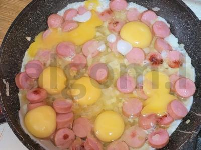 Kiaušinienė „Sotūs pusryčiai“ Žingsnis 5