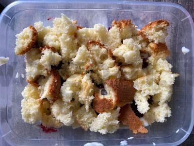 Tortas konteineryje Žingsnis 3