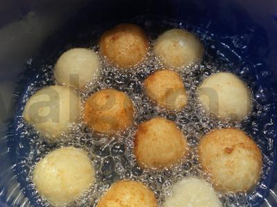 Sūrio apskritimai cukruje Žingsnis 5