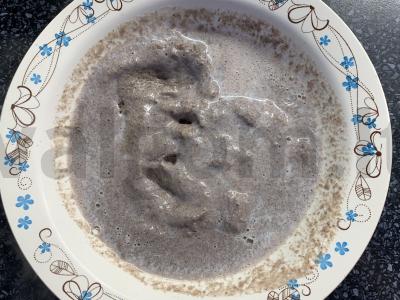 Lino košė su persiku Žingsnis 2