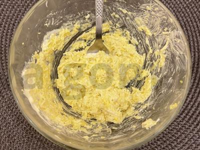 Greita užkanda iš krabų lazdelės Žingsnis 2