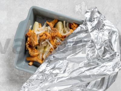 Šilauogės su bulvėmis orkaitėje Žingsnis 3