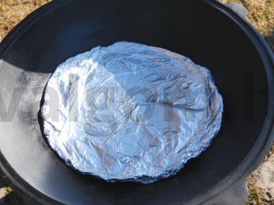 Karpių karštas rūkymas katile ant laužo Žingsnis 7