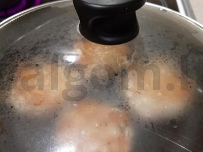 Smulkintos vištienos kotletai su sūriu Žingsnis 4