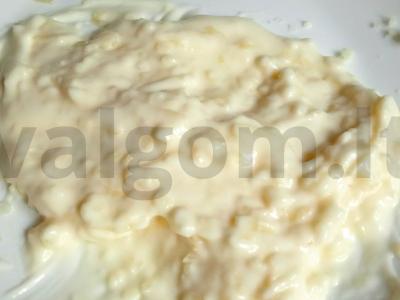 Baklažanų ritinėliai su daržovėmis Žingsnis 3