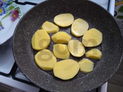 Žuvintas bulvės Žingsnis 2