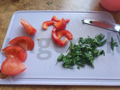 Vyrų sumuštinis su vištienos kotletu Žingsnis 3