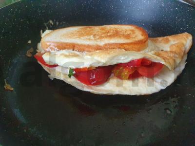 Vyrų sumuštinis su vištienos kotletu Žingsnis 4