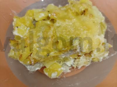 Bulvių apkepas su pangasijumi pagrindine nuotrauka