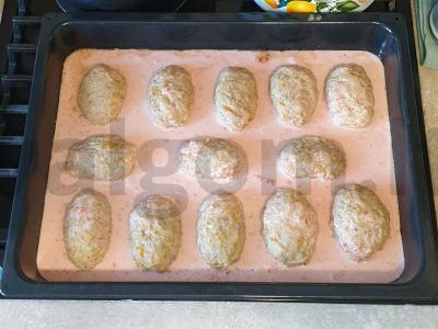 Sultingi tingūs balandėliai su padažu orkaitėje Žingsnis 7