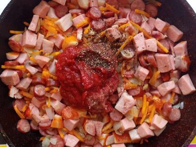 Paprastas receptas soljankai su alyvuogėmis Žingsnis 2