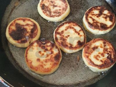 Varškėčiai su uogomis Žingsnis 6