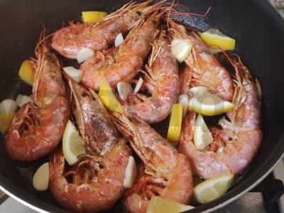 Keptas langustinas pagrindine nuotrauka