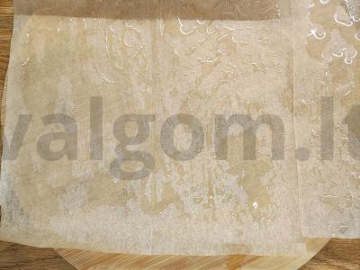 Kvapnus keptas vištienos filė pergamente Žingsnis 2