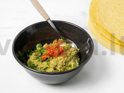 Kezadija su kalakutienos filė ir jalapeño pipirais Žingsnis 1