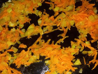 Grietininis sriuba su rūkytais produktais Žingsnis 3